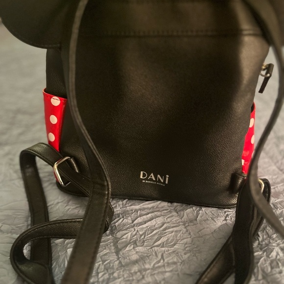 Disney Minnie Mouse Red and Black Polka Dot Backpack
Dani by Danielle Nicole - Picture 3 of 5